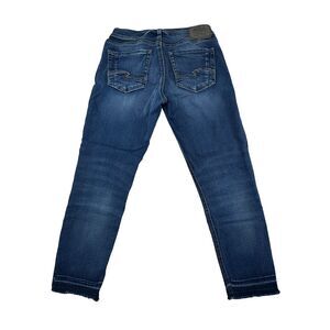 Silver Jeans Co. Avery Skinny Crop Women's Denim Jeans‎ W27/L24